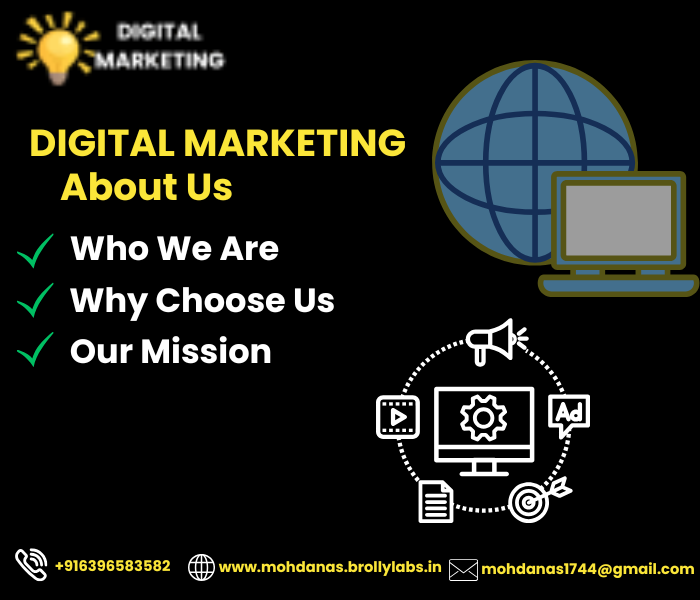 DIGITAL MARKETING About us